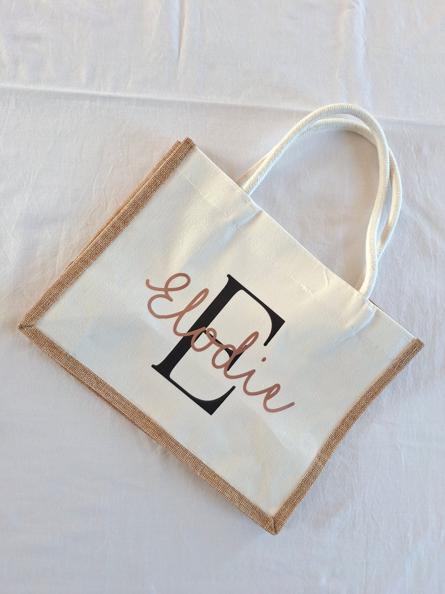 Sac avec prénom – cabas personnalisé pour femme, maman, copine ou mamie