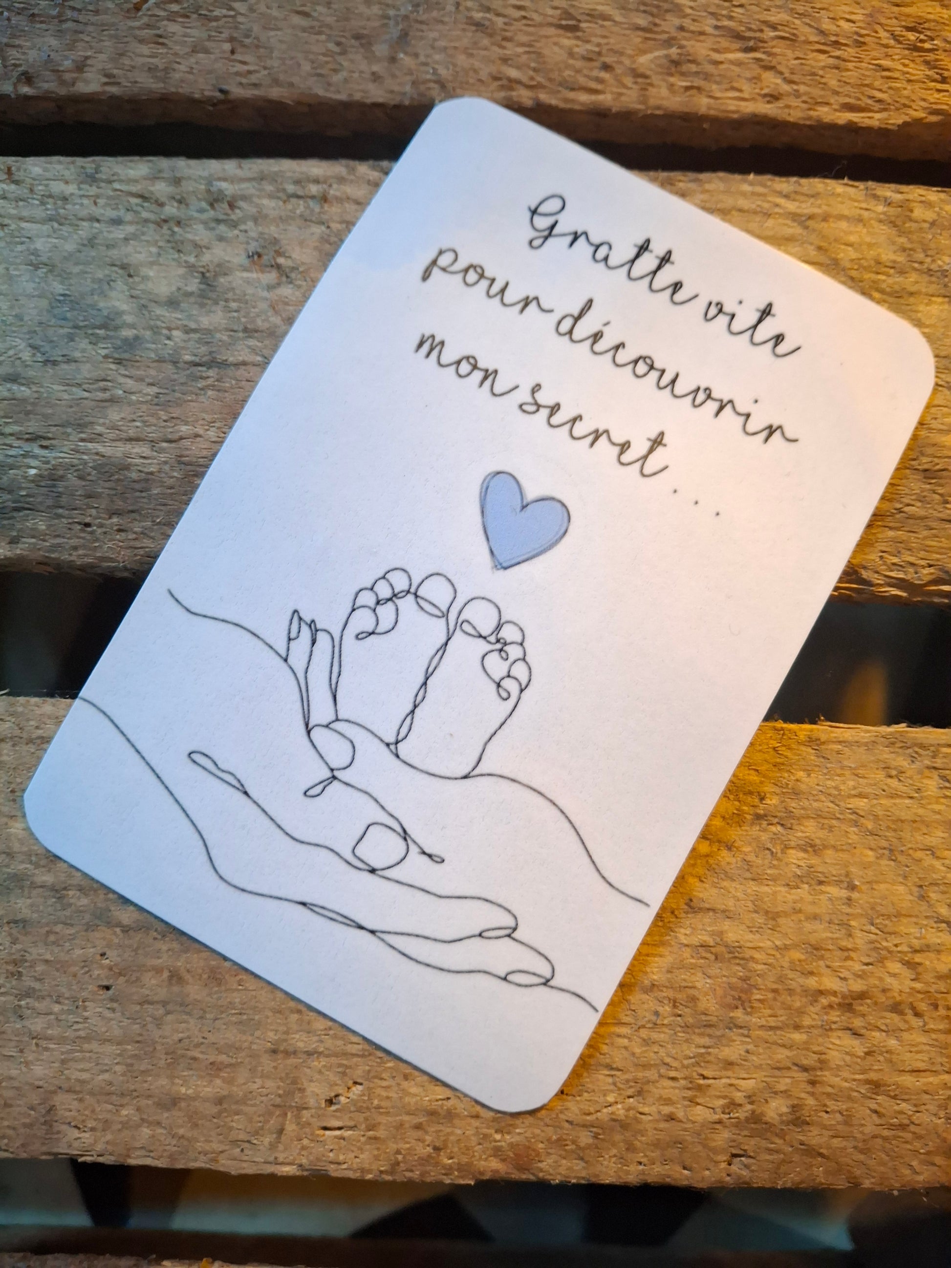 Annonce sexe bébé originale – cartes à gratter Ma Bulle Créative